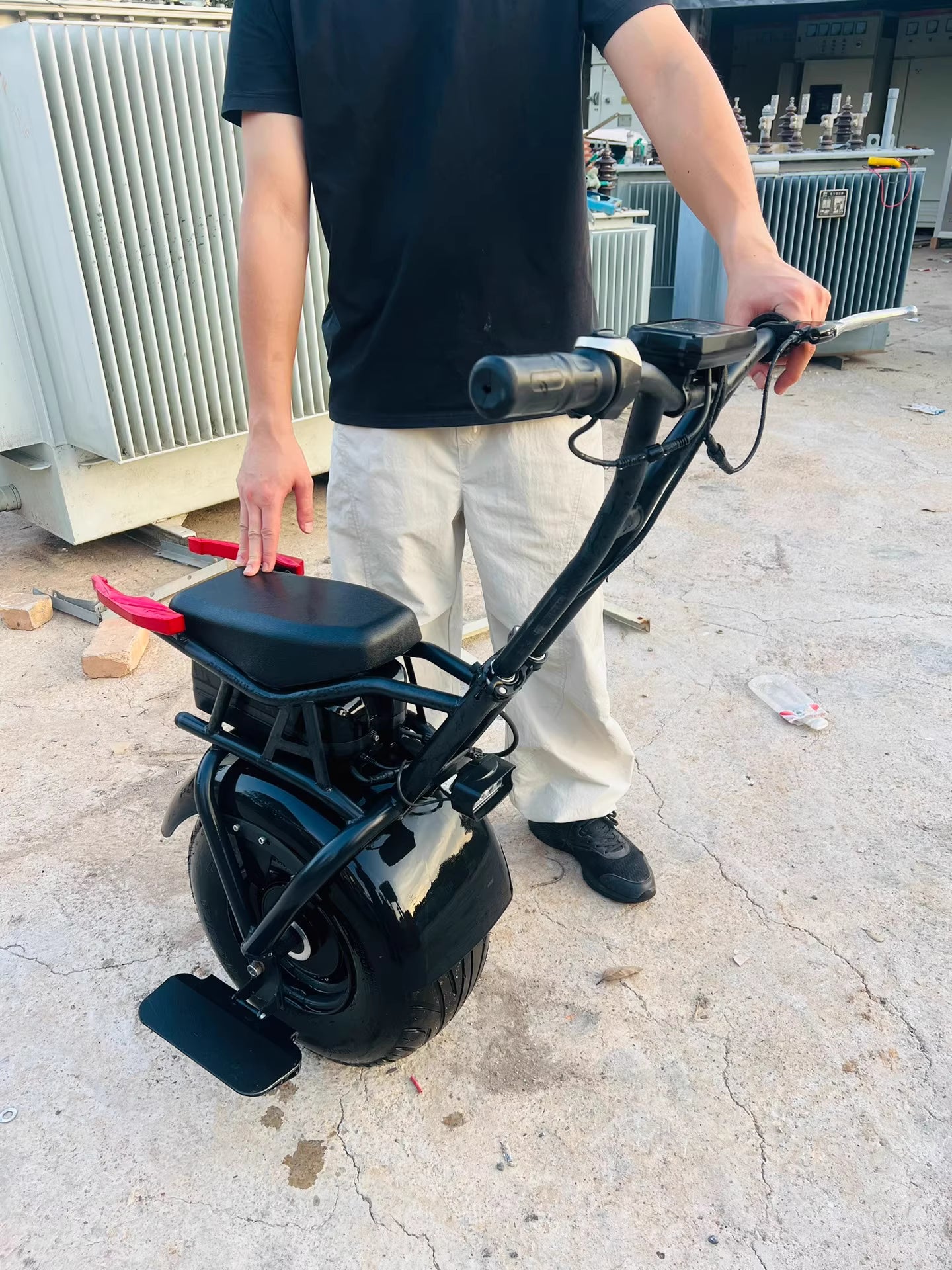 Unicycle off-road