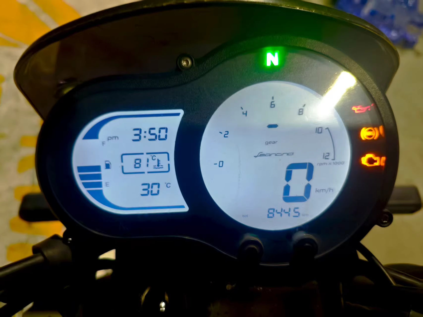 2017 Benelli Leoncino 500, 8445 kilometers