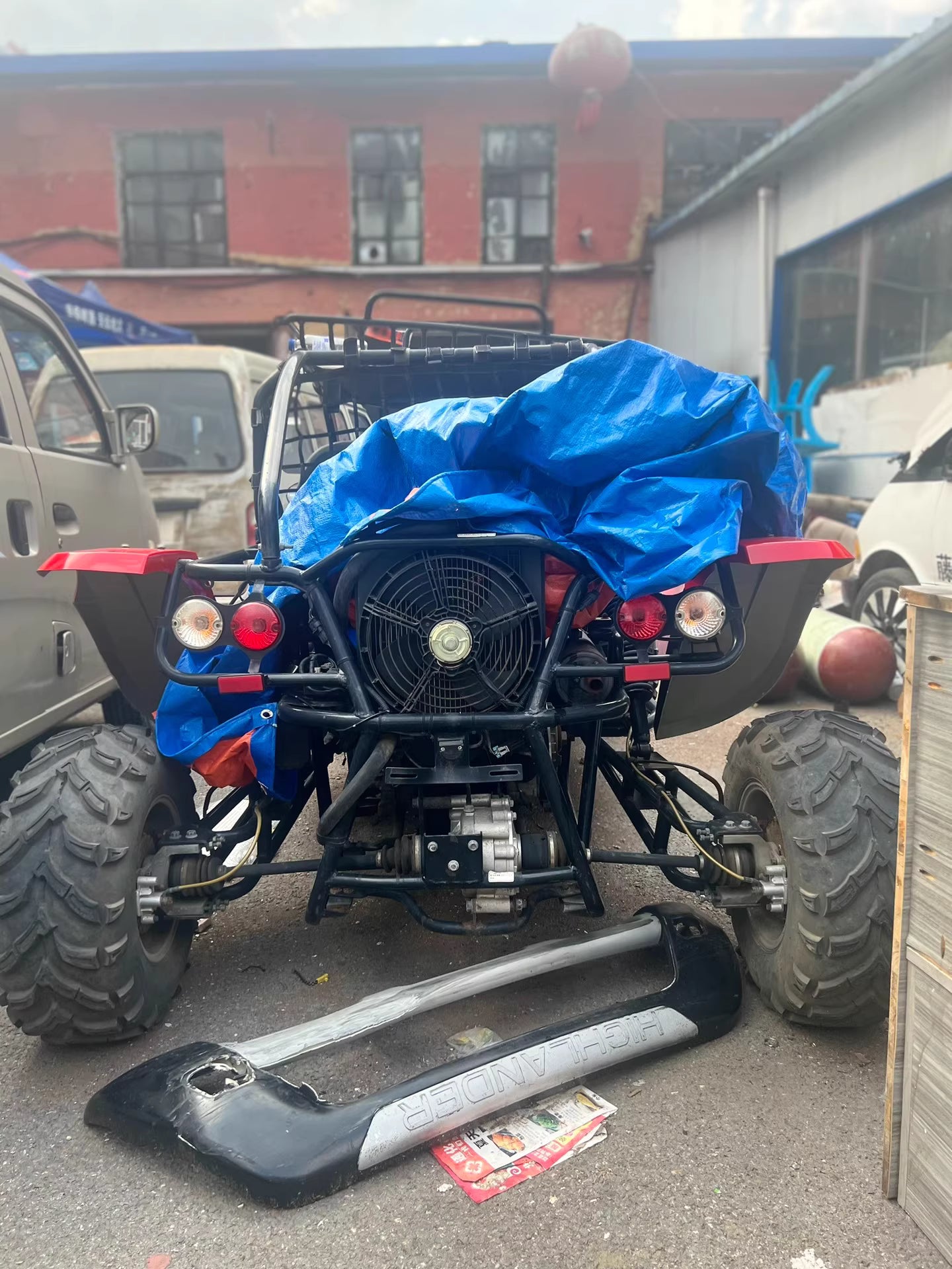 All terrain go cart