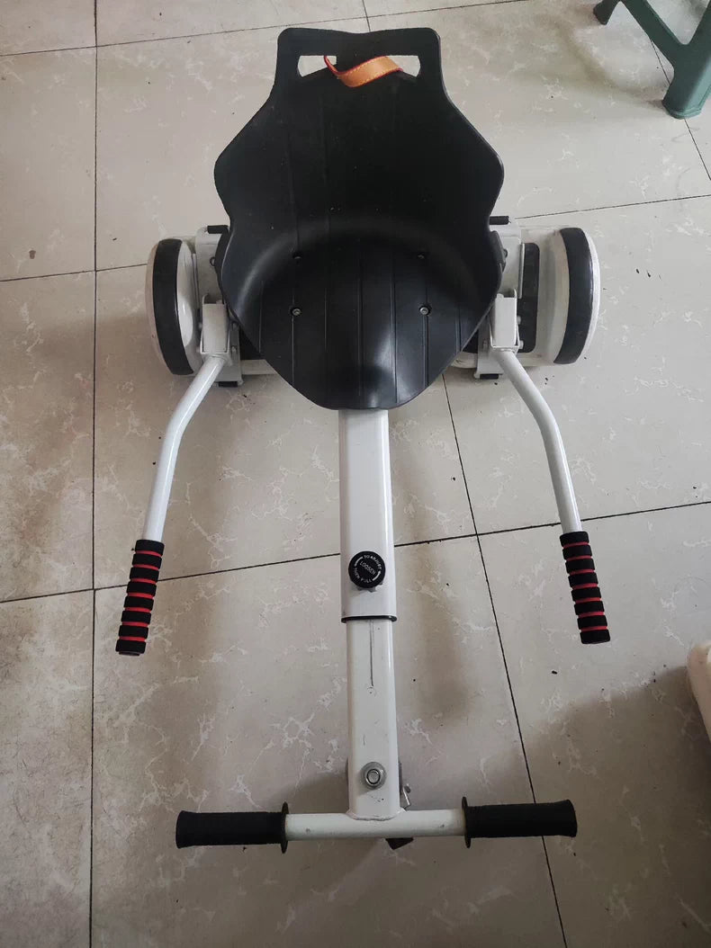 Children's balance bike modified go-kart rack
