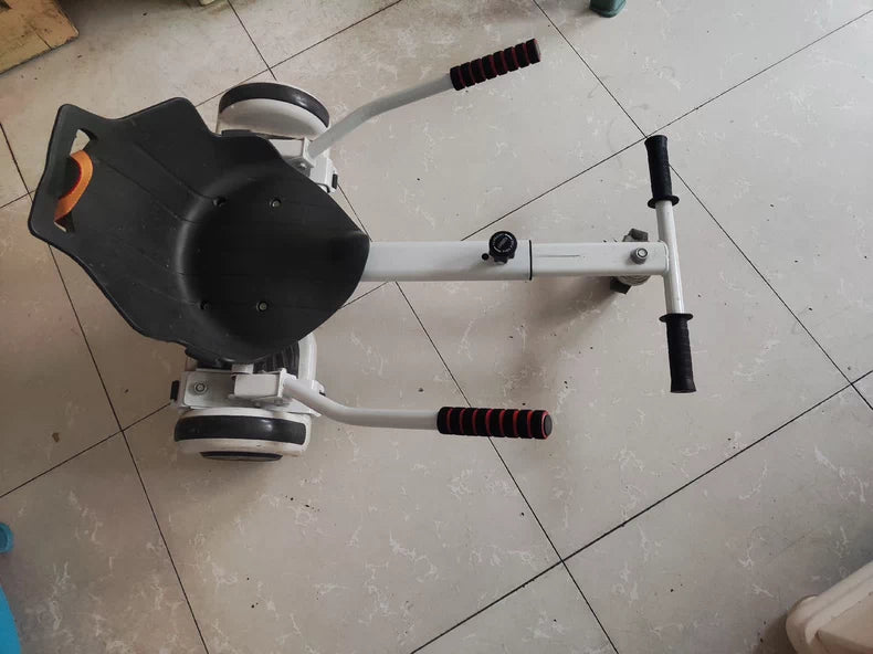 Children's balance bike modified go-kart rack