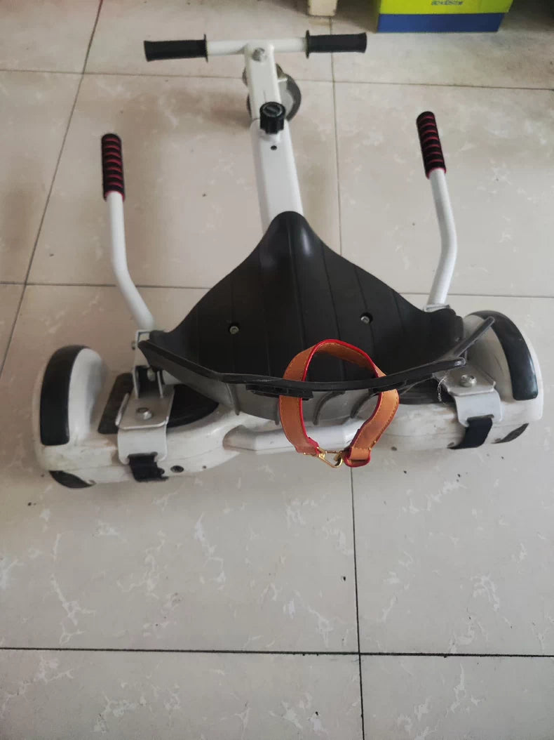 Children's balance bike modified go-kart rack