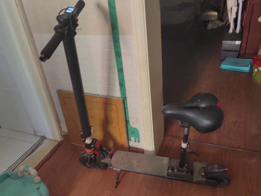 Electric flatbed scooter