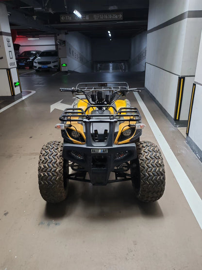 four-wheeled mountain motocross