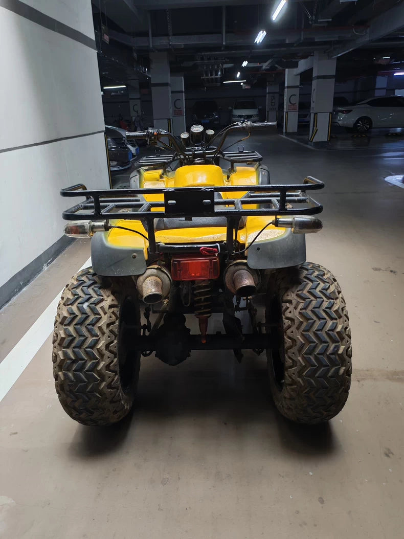 four-wheeled mountain motocross