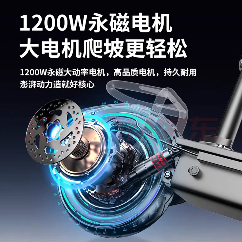 permanent electric scooter