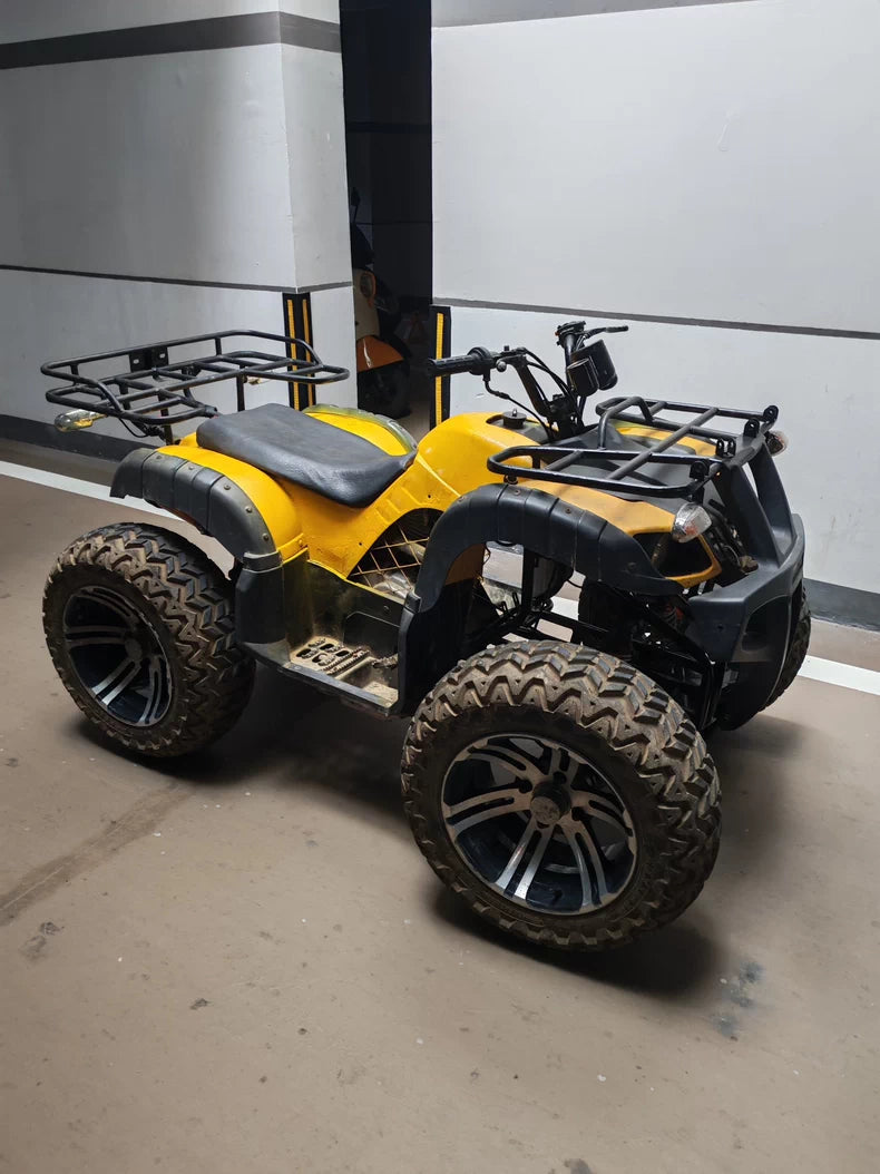 four-wheeled mountain motocross