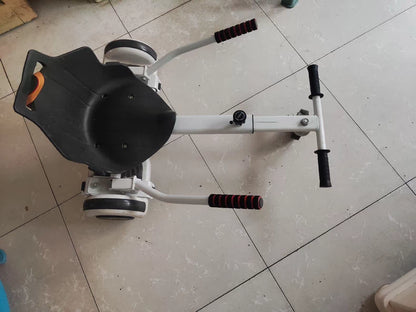 Children's balance bike modified go-kart rack