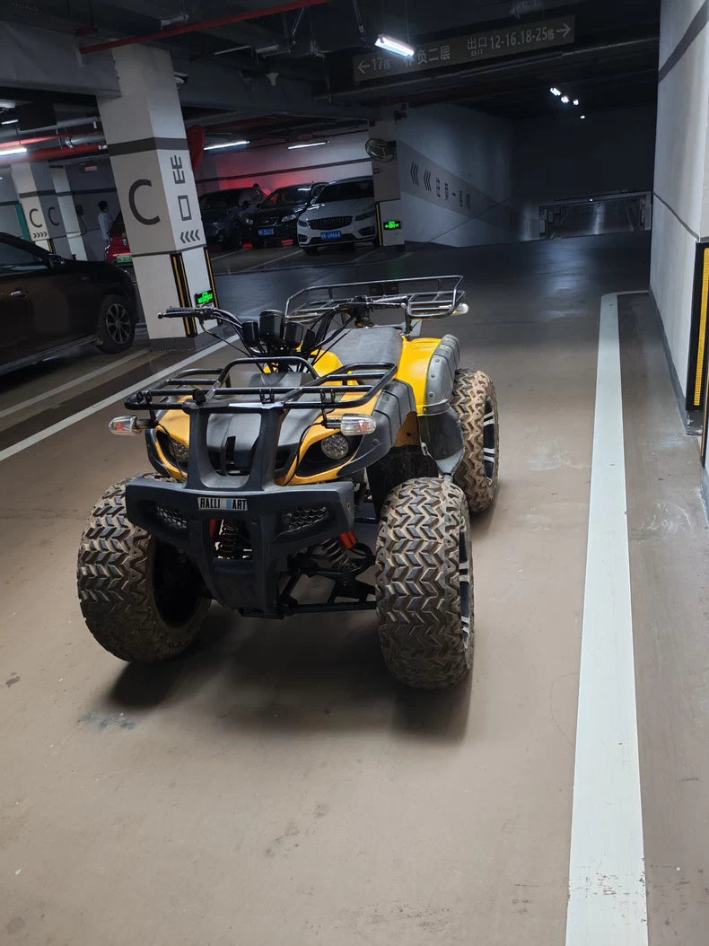 four-wheeled mountain motocross